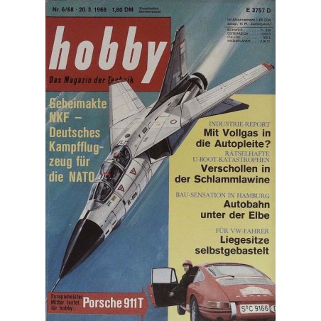 Hobby Nr.6 / 20 März 1968 - Deutsches Kampfflugzeug