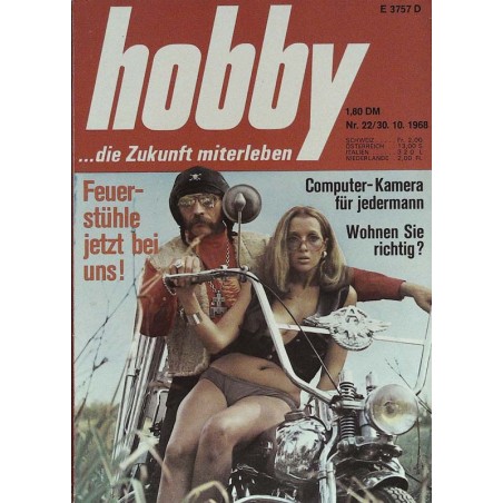 Hobby Nr.22 / 30 Oktober 1968 - Feuerstühle jetzt bei uns!