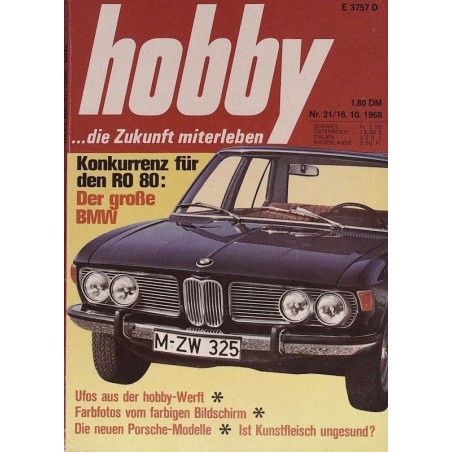 Hobby Nr.21 / 16 Oktober 1968 - Der große BMW