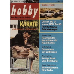 Hobby Nr.14 / 10 Juli 1968 - Karate