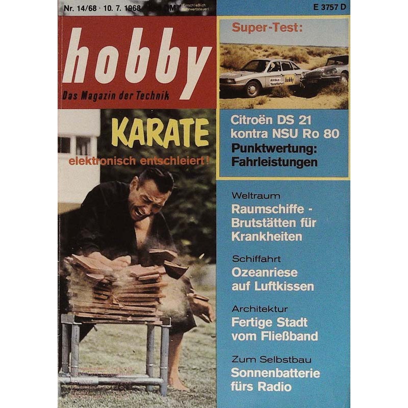 Hobby Nr.14 / 10 Juli 1968 - Karate