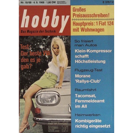 Hobby Nr.18 / 4 September 1968 - Der beste VW...