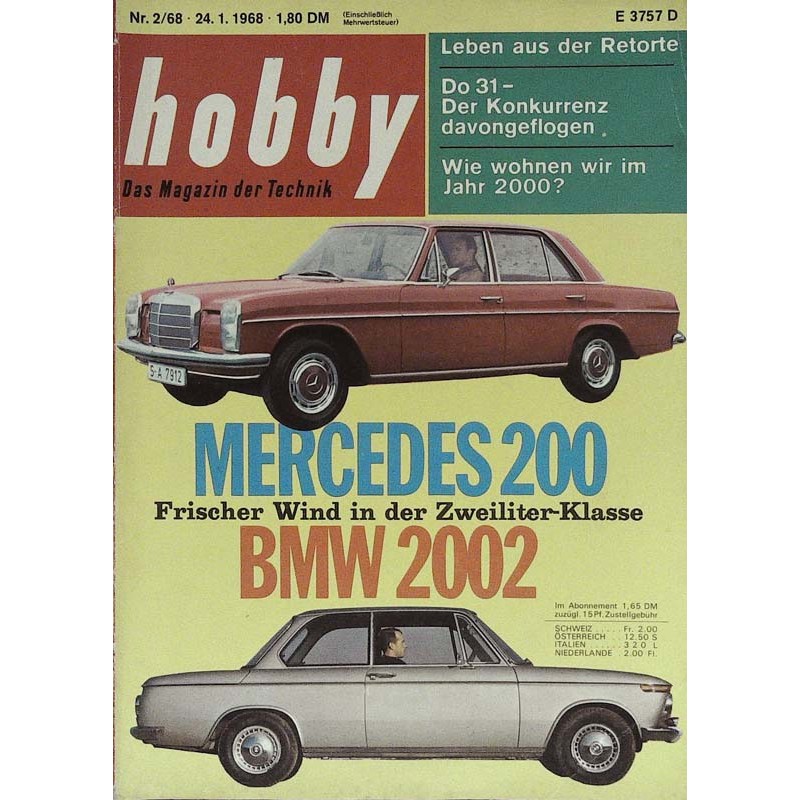 Hobby Nr.2 / 24 Januar 1968 - Zweiliter Klasse