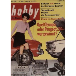 Hobby Nr.3 / 7 Februar 1968 - Opel Olympia