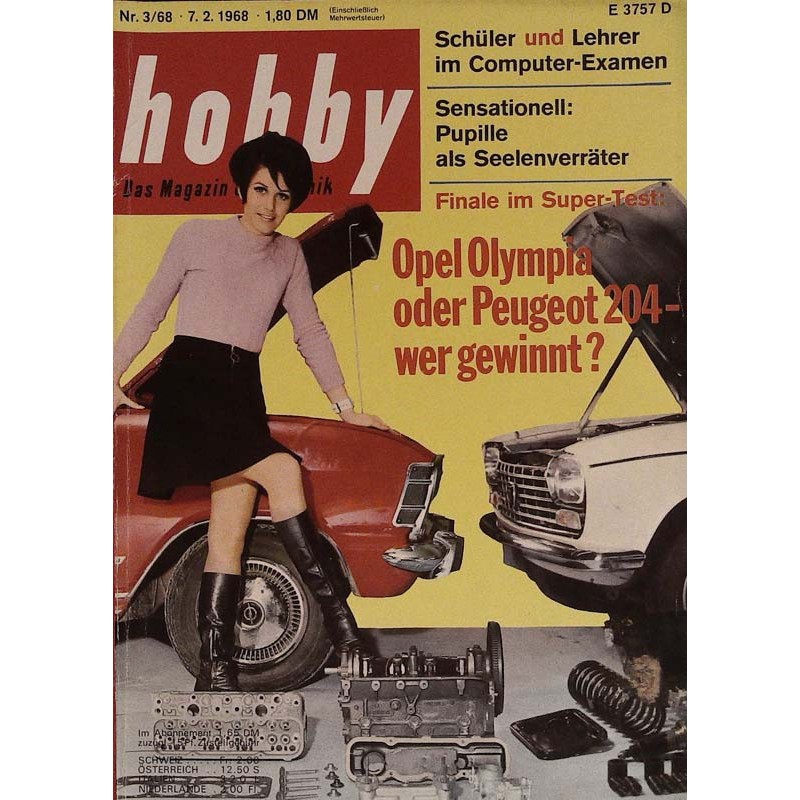Hobby Nr.3 / 7 Februar 1968 - Opel Olympia