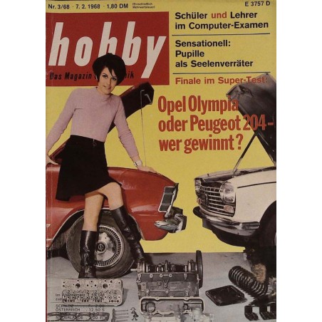 Hobby Nr.3 / 7 Februar 1968 - Opel Olympia
