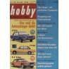 Hobby Nr.11 / 29 Mai 1968 - Das sind die Autoschlager