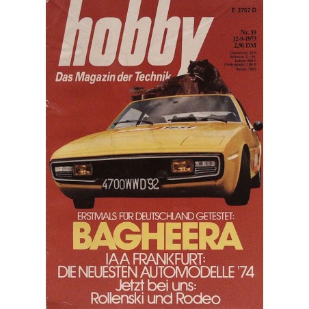 Hobby Nr.19 / 12 September 1973 - Bagheera