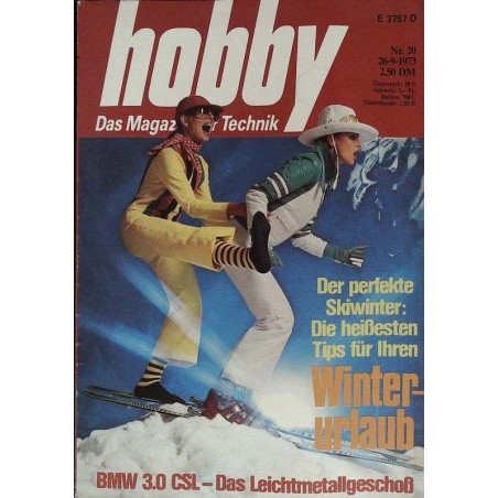 Hobby Nr.20 / 26 September 1973 - Winterurlaub