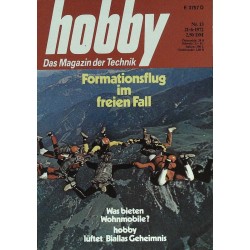 Hobby Nr.13 / 21 Juni 1972 - Formationsflug im freien Fall