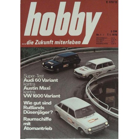 Hobby Nr.1 / 7 Januar 1970 - Super Test