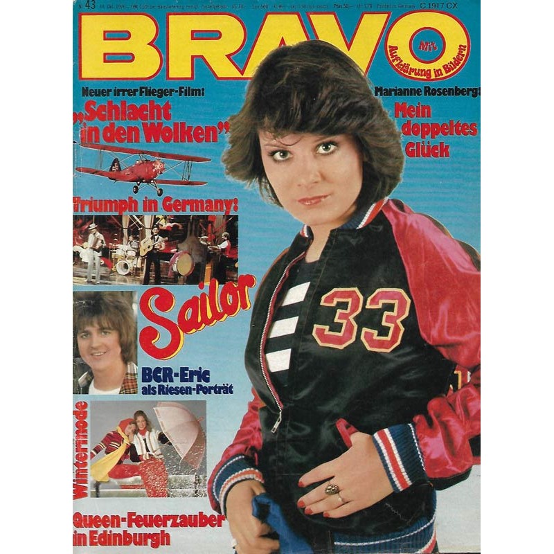 BRAVO Nr.43 / 14 Oktober 1976 - Marianne Rosenberg