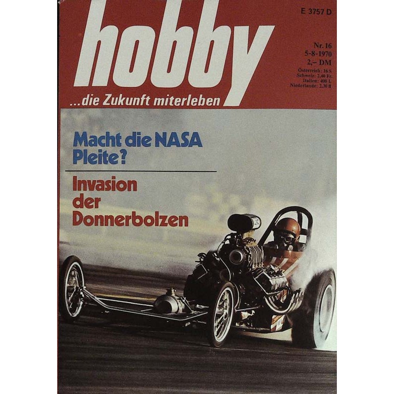 Hobby Nr.16 / 5 August 1970 - Invasion der Donnerbolzen