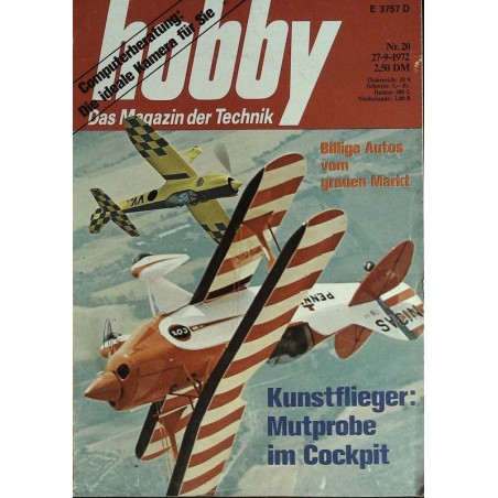 Hobby Nr.20 / 27 September 1972 - Kunstflieger