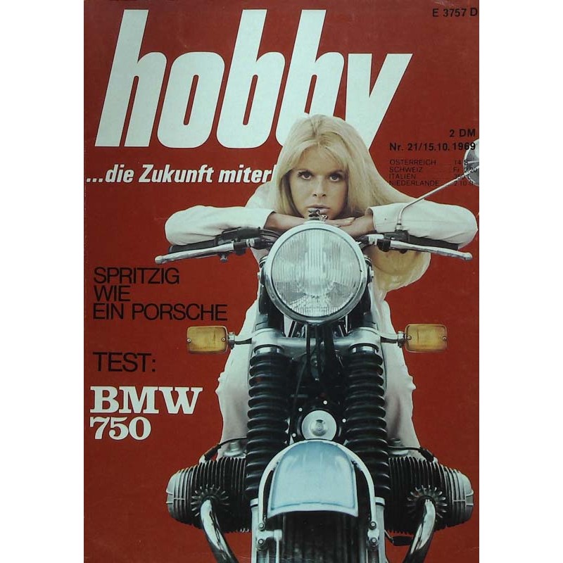 Hobby Nr.21 / 15 Oktober 1969 - Test BMW 750