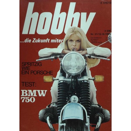 Hobby Nr.21 / 15 Oktober 1969 - Test BMW 750