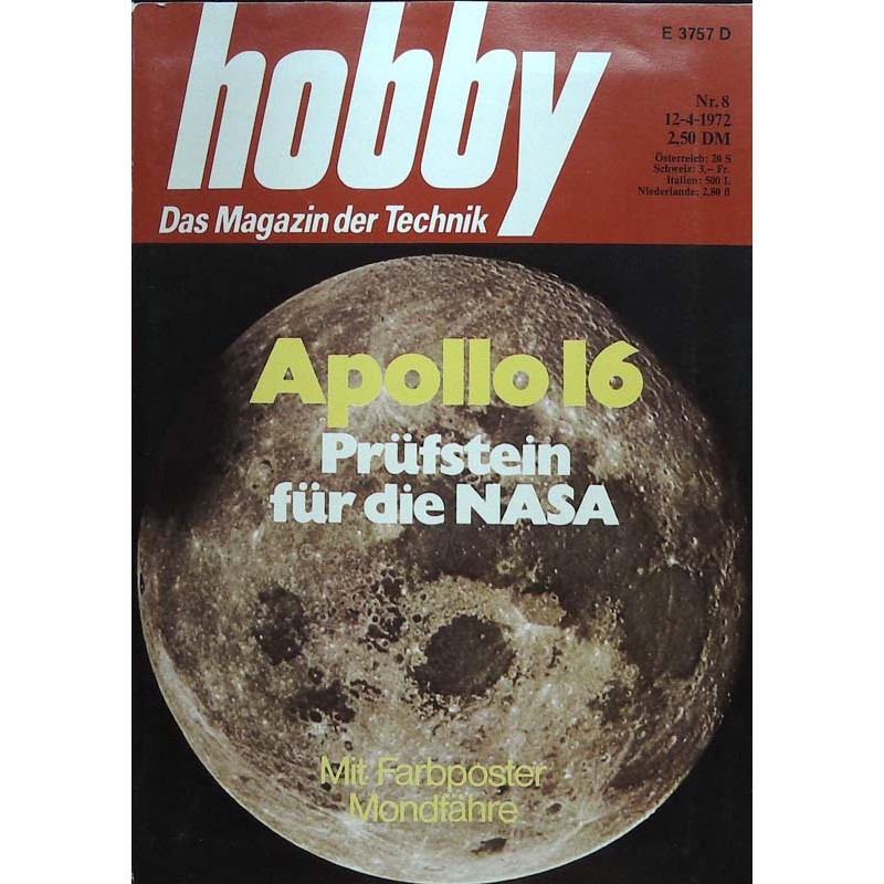 Hobby Nr.8 / 12 April 1972 - Apollo 16