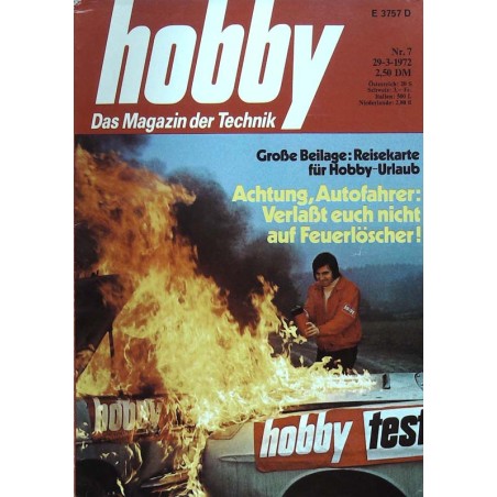 Hobby Nr.7 / 29 März 1972 - Feuerlöscher
