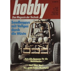 Hobby Nr.15 / 21 Juli 1971 - Sandbuggys mit Vollgas
