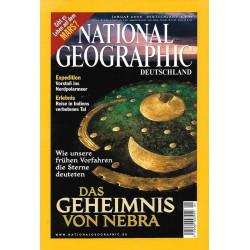 NATIONAL GEOGRAPHIC Januar 2004 - Das Geheimnis von Nebra