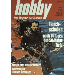Hobby Nr.14 / 7 Juli 1971 - Tauchschulen