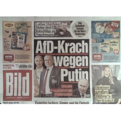 Bild Zeitung Donnerstag, 13 November 2025 - AfD-Krach