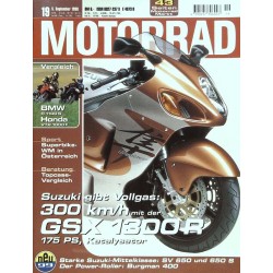 Motorrad Nr.19 / 5 September 1998 - Suzuki GSX 1300 R
