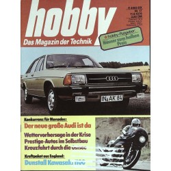 Hobby Nr.17 / 11 August 1976 - Der neue große Audi ist da