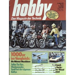 Hobby Nr.15 / 14 Juli 1976 - 1000er Vergleich