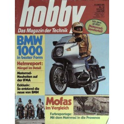 Hobby Nr.19 / 8 September 1976 - BMW 1000 in bester Form