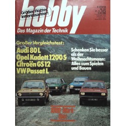 Hobby Nr.24 / 21 November 1973 - Großer Vergleichstest