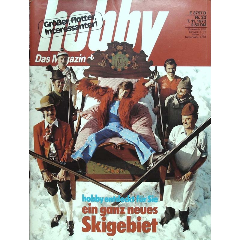 Hobby Nr.23 / 7 November 1973 - Skigebiet