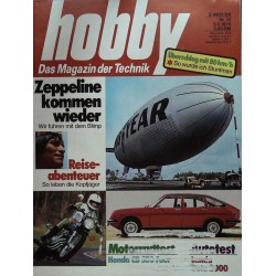 Hobby Nr.10 / 5 Mai 1976 - Zeppeline kommen wieder