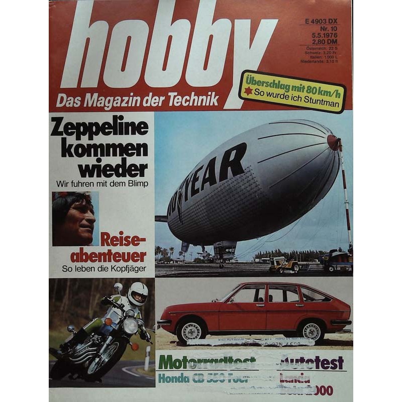 Hobby Nr.10 / 5 Mai 1976 - Zeppeline kommen wieder