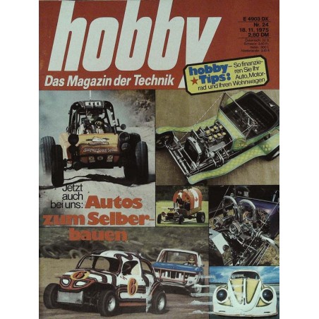 Hobby Nr.24 / 18 November 1975 - Autos zum Selberbauen