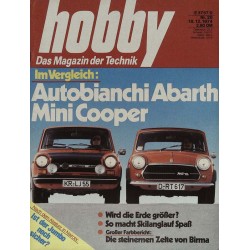 Hobby Nr.26 / 18 Dezember 1974 - Autobianchi vs. Mini