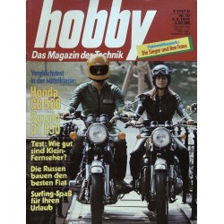 Hobby Nr.10 / 8 Mai 1974 - Vergleichstest Mittelklasse