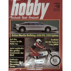 Hobby Nr.19 / 15 September 1980 - Aston Martin Bulldog