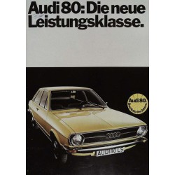 Audi 80. Die neue...