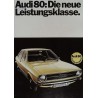 Audi 80. Die neue Leistungsklasse von 8/1973