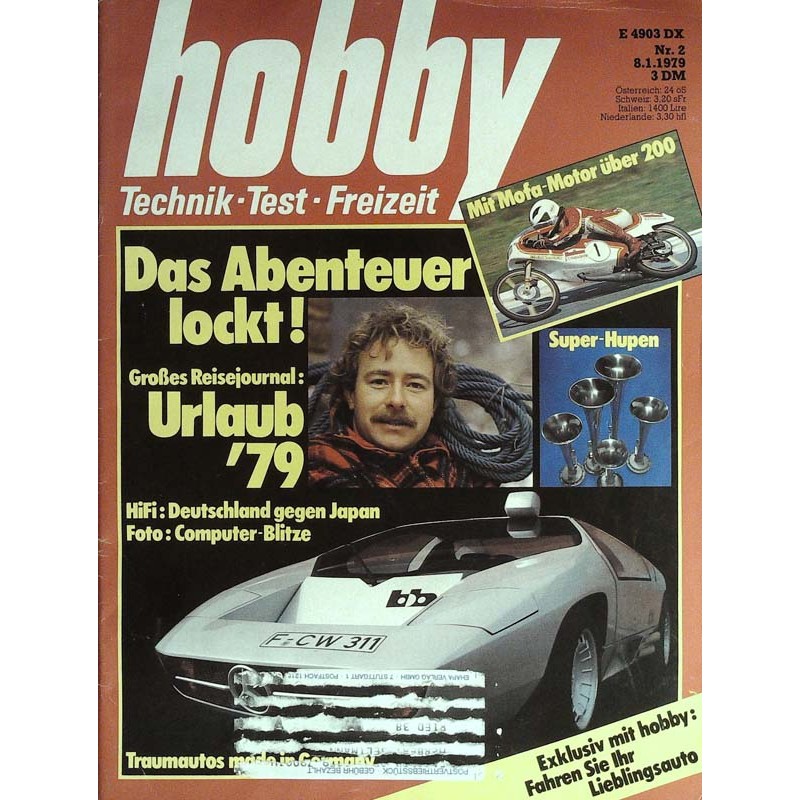 Hobby Nr.2 / 8 Januar 1979 - Das Abenteuer lockt!