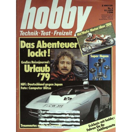 Hobby Nr.2 / 8 Januar 1979 - Das Abenteuer lockt!
