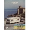 Fendt Caravans Diamant, Favorit SL, Joker L Broschüre von 1987