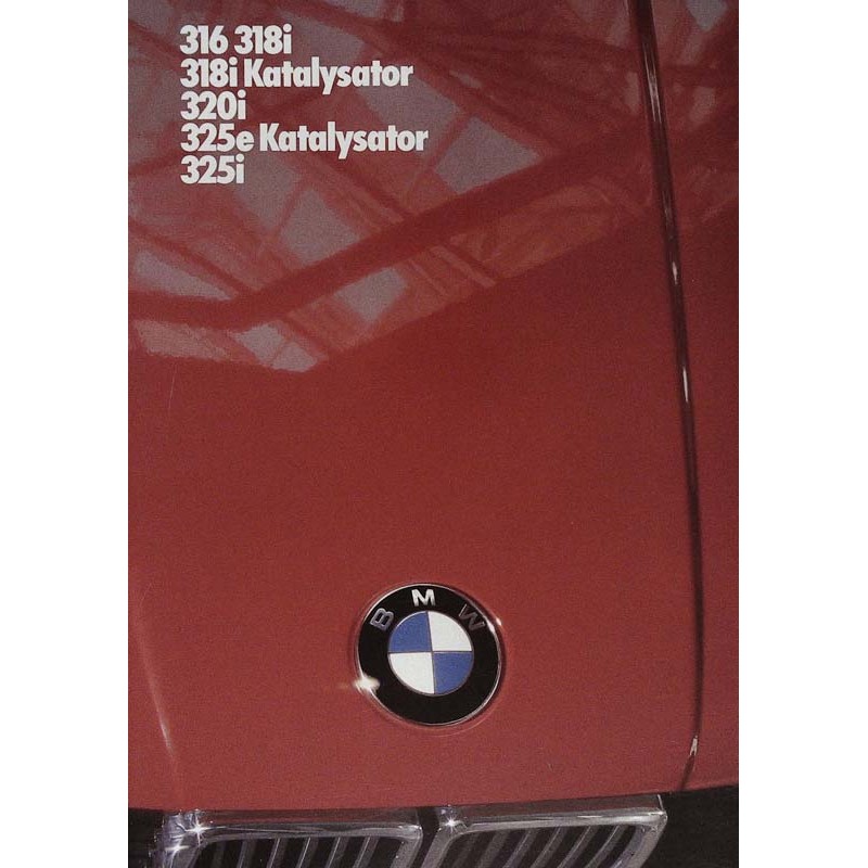 BMW 316, 318i, 320i, 325e & 325i / Katalysator - von 1985