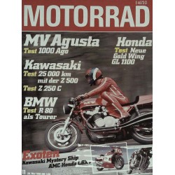 Motorrad Nr.11 / 28 Mai 1980 - MV Agusta 1000 Ago