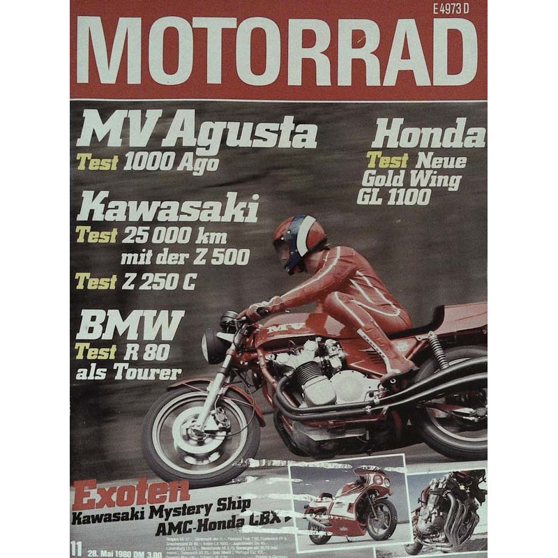 Motorrad Nr.11 / 28 Mai 1980 - MV Agusta 1000 Ago