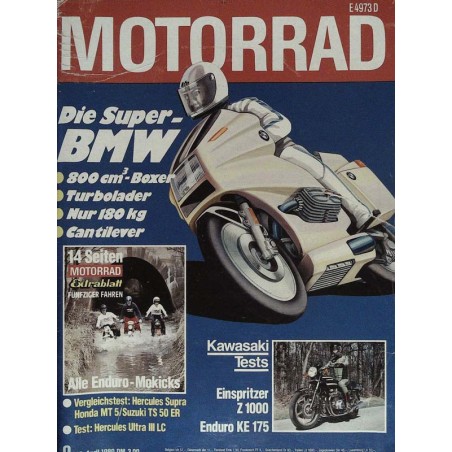 Motorrad Nr.9 / 30 April 1980 - Die Super-BMW