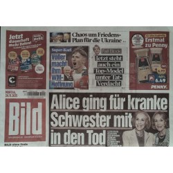 Bild Zeitung Montag, 24...