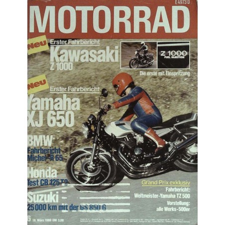 Motorrad Nr.6 / 19 März 1980 - Yamaha XJ 650