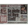 Bild Zeitung Mittwoch, 26 November 2025 - So pleite ist Ihre Stadt